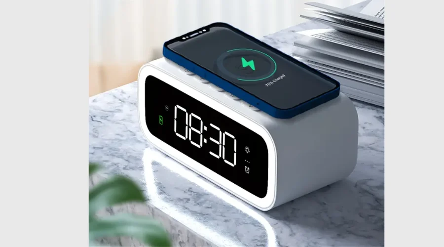Compact Digital Clock with LED Display
