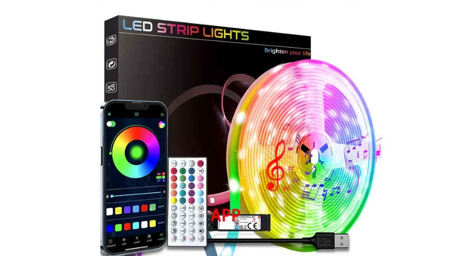 Smart LED Strip Lights for Bedroom