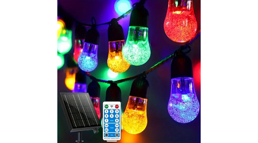 Solar String Light Outdoor in Dual Color