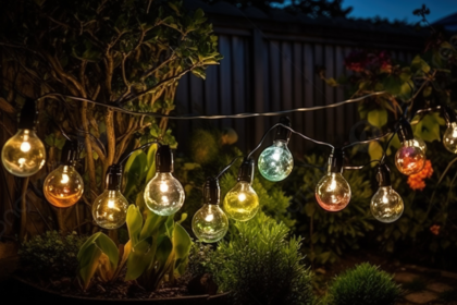 outdoor string lights