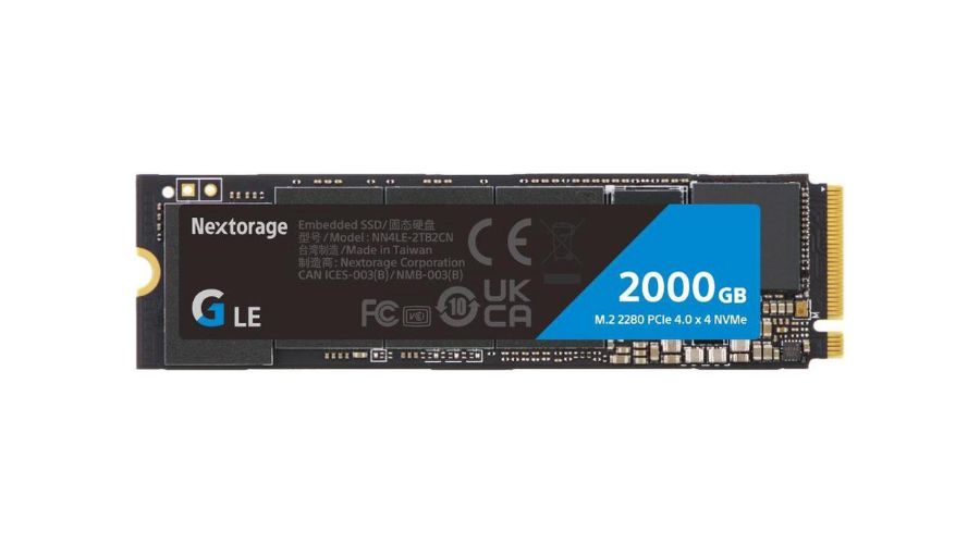 Gen.4 Internal SSD with 2TB Capacity 