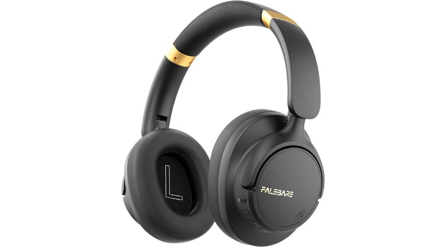 Noise-Cancelling, Bluetooth Over-The-Ear Headphones