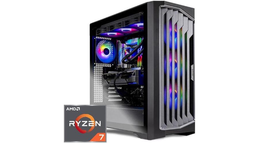 Skytech Legacy Gaming PC Desktop with 2TB Gen4 SSD and 32GB