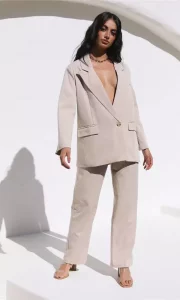 Style Staple Blazer Beige