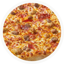 Domino's Mighty Meaty