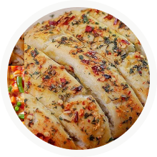 The Ultimate Cheesy Garlic Bread