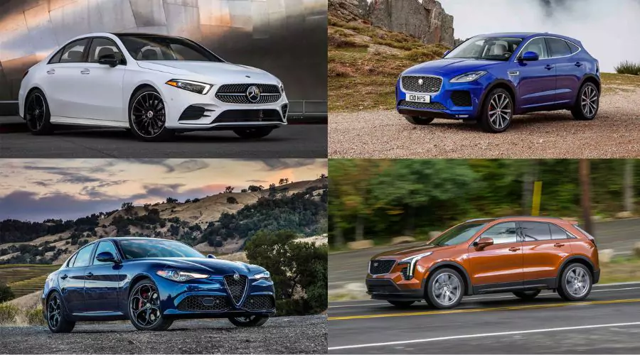 Entry-level luxury cars