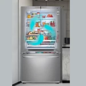 LG 29 FT FRENCH DOOR SILVER REFRIGERATOR - GM29BIP (3)