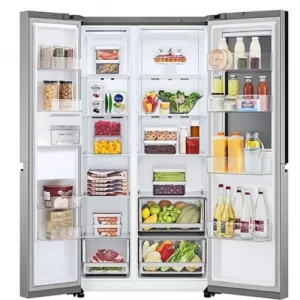 LG DUPLEX INSTAVIEW DOOR-IN-DOOR LINEAR INVERTER REFRIGERATOR WITH WIFI THINQ 27 FEET - PLATINUM (3)