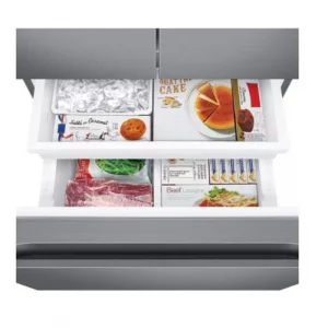 SAMSUNG 22 CUBIC FOOT FRENCH DOOR REFRIGERATOR (2)
