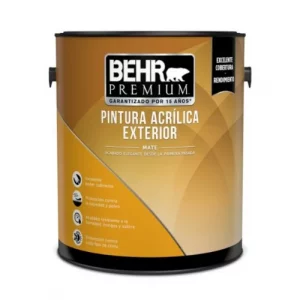 WHITE MATTE EXTERIOR ACRYLIC PAINT 1G (4)