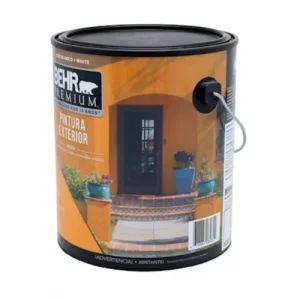 WHITE MATTE EXTERIOR ACRYLIC PAINT 1G (5)