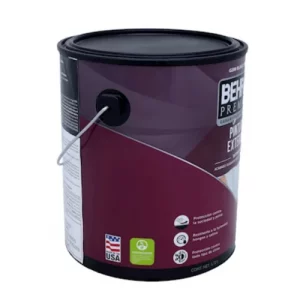 WHITE SATIN EXTERIOR ACRYLIC PAINT 1 G (4)