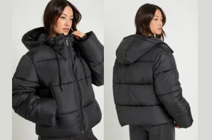 Tall Hooded Padded Puffer Jacket