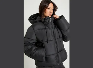 Tall Hooded Padded Puffer Jacket