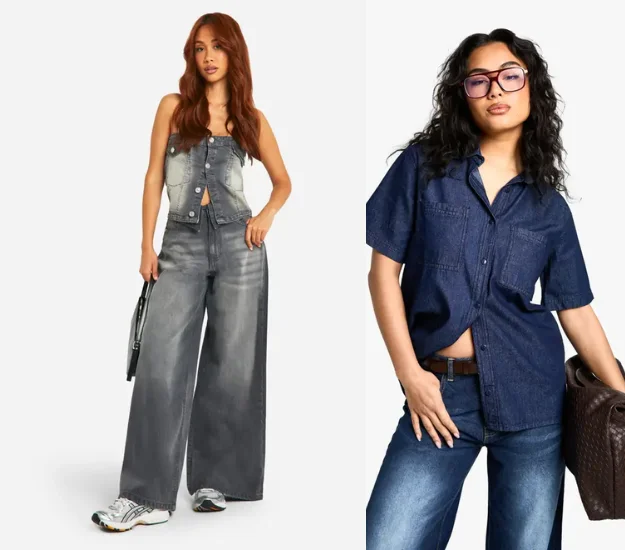 classic denim outfits