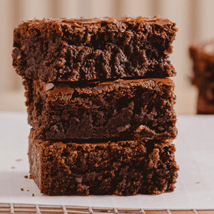 3 Bocados de brownie fáciles de limpiar
