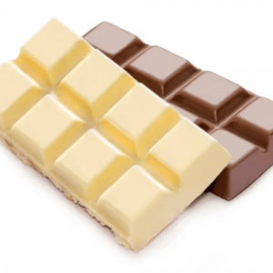 3 Bocados sencillos de chocolate blanco sin horno