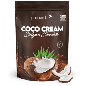 3 Mousse de chocolate y coco de 2 ingredientes