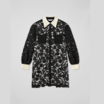 Floral Embroidery Mini Shirt Dress (3)