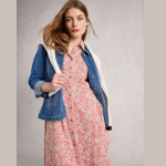 Jersey Floral Midi Shirt Dress (3)