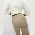 Jersey Twill Straight Leg Trousers (2)