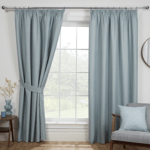 Laura Ashley Josette Pencil Pleat Blackout Curtains (4)