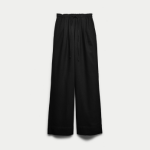 Linen Rich Drawstring Wide Leg Trousers (2)