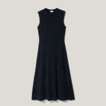 Pure Wool Embellished Knitted Midi Dress (3)