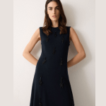 Pure Wool Embellished Knitted Midi Dress (5)