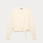 Supersoft Boucle V-Neck Wrap Cardigan (2)