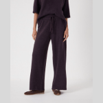 Textured Wide Leg Trousers (2)