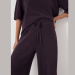Textured Wide Leg Trousers (4)