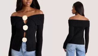 off shoulder blouse sizing | Nowandlive