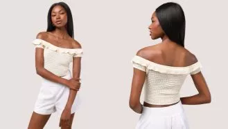 off shoulder blouse sizing | Nowandlive