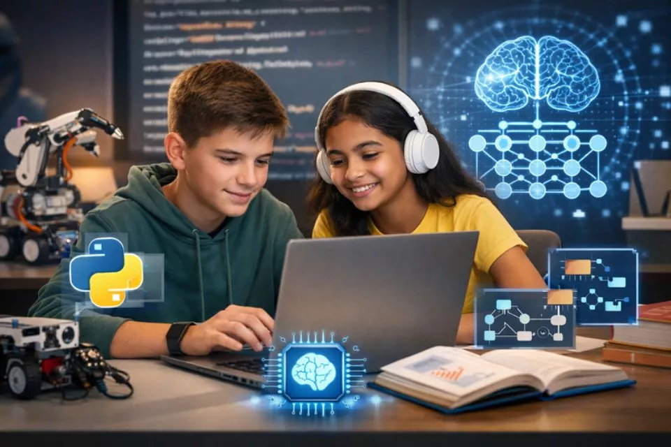 AI classes for kids | Nowandlive