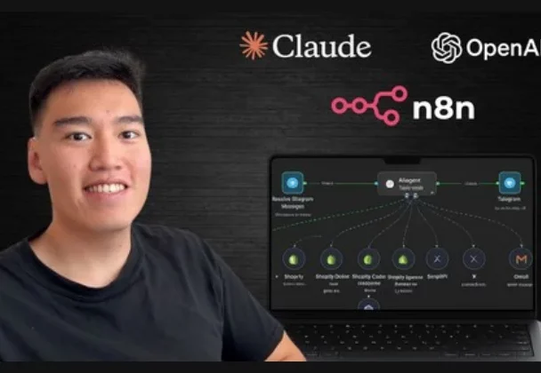 AI The Complete AI Agents & AI Automation Course (2025) - n8n Build LLM Apps & AI-Agents with n8n & APIs