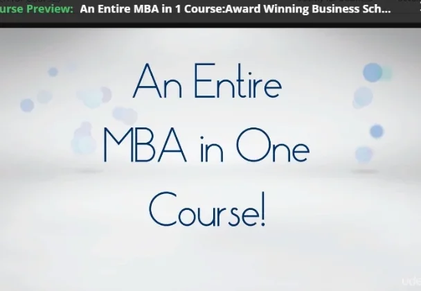 An Entire MBA in 1 Course Award Winning Business School Prof