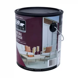 WHITE SATIN EXTERIOR ACRYLIC PAINT 1 G (2)